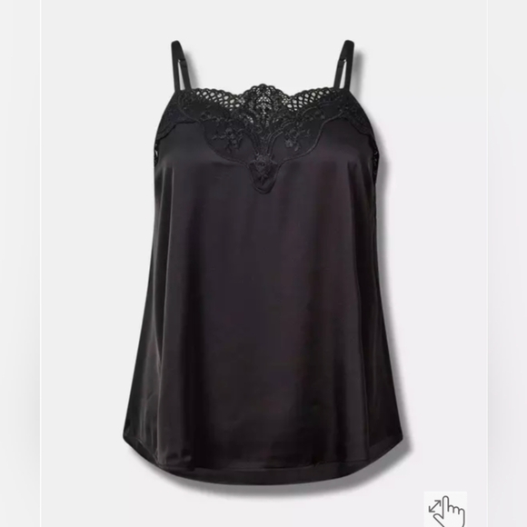 Torrid Black Relaxed Fit Camisole. NWT. Large - Picture 3 of 12